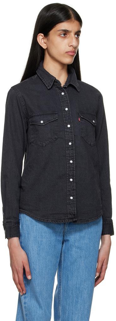 商品Levi's|Black Essential Western Shirt,价格¥692,第4张图片详细描述