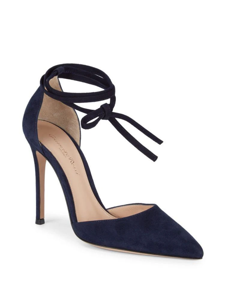 商品Gianvito Rossi|Ankle Strap Point Toe Heels,价格¥2680,第1张图片