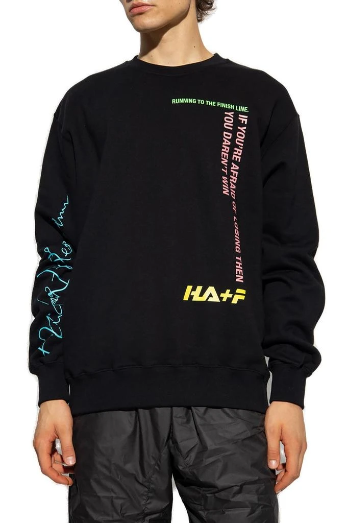 商品Fila|Fila X Haider Ackermann Long-Sleeved Crewneck Sweatshirt,价格¥1367,第2张图片详细描述