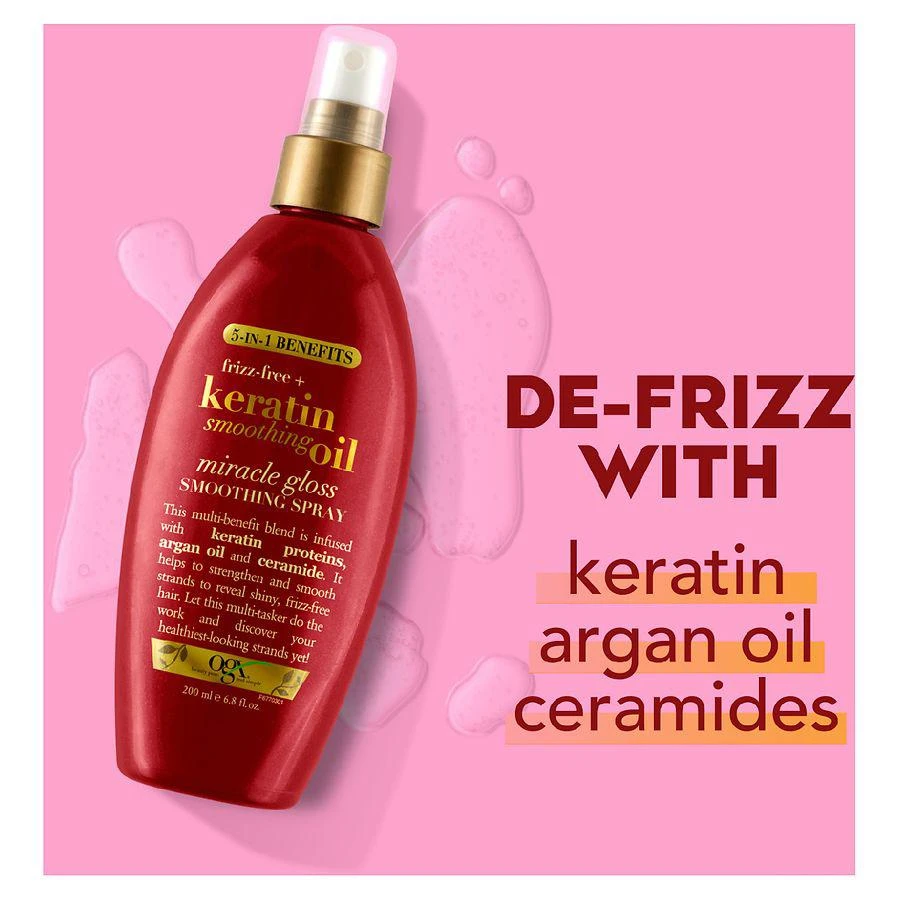 商品OGX|Extra Strength Keratin Spray,价格¥45,第4张图片详细描述