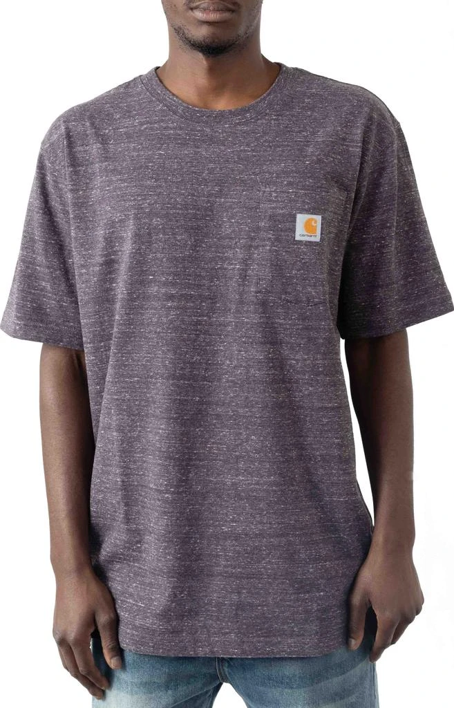 商品Carhartt|(K87) Workwear Pocket T-Shirt - Nocturnal Haze Snow Heather ,价格¥59,第1张图片