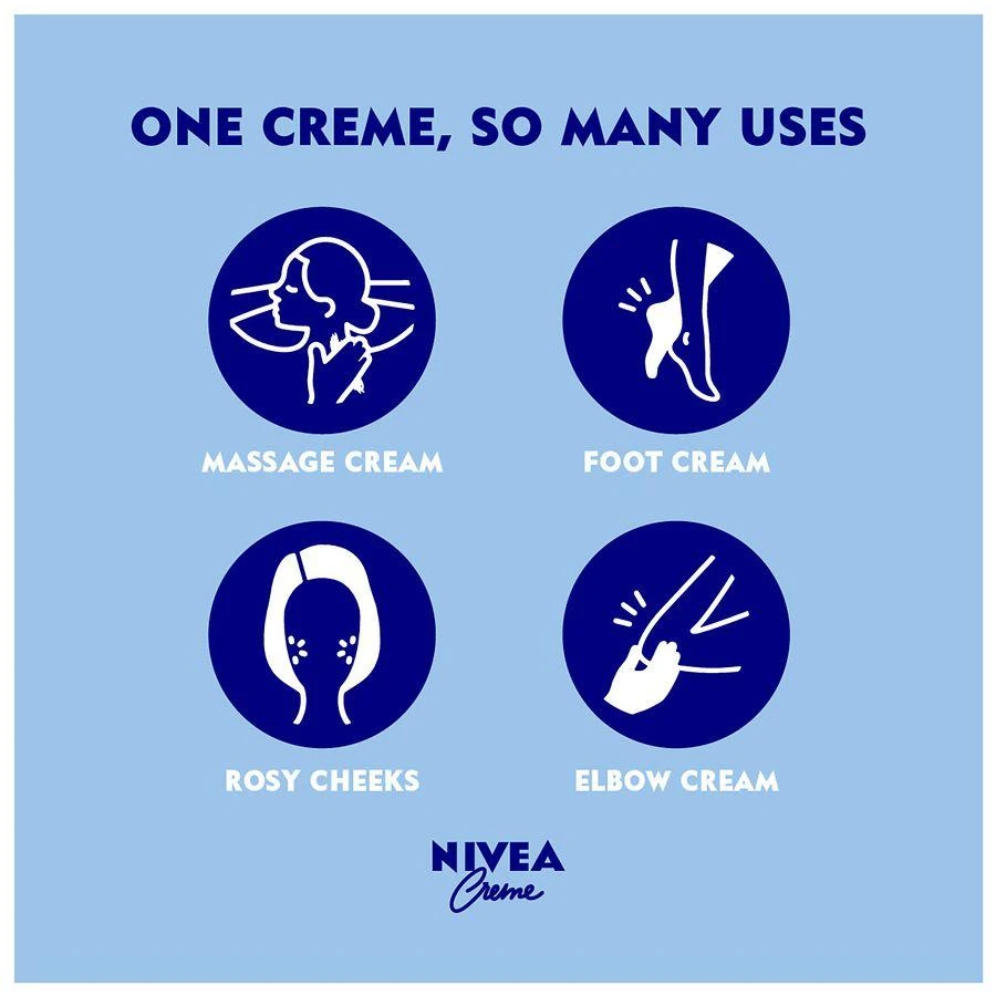 商品Nivea|Creme Body, Face and Hand Care,价格¥108,第5张图片详细描述