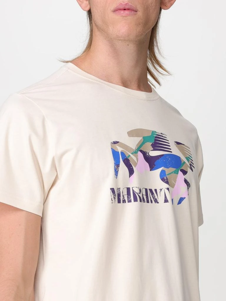 商品Isabel Marant|Isabel Marant cotton T-shirt with graphic print,价格¥417,第4张图片详细描述