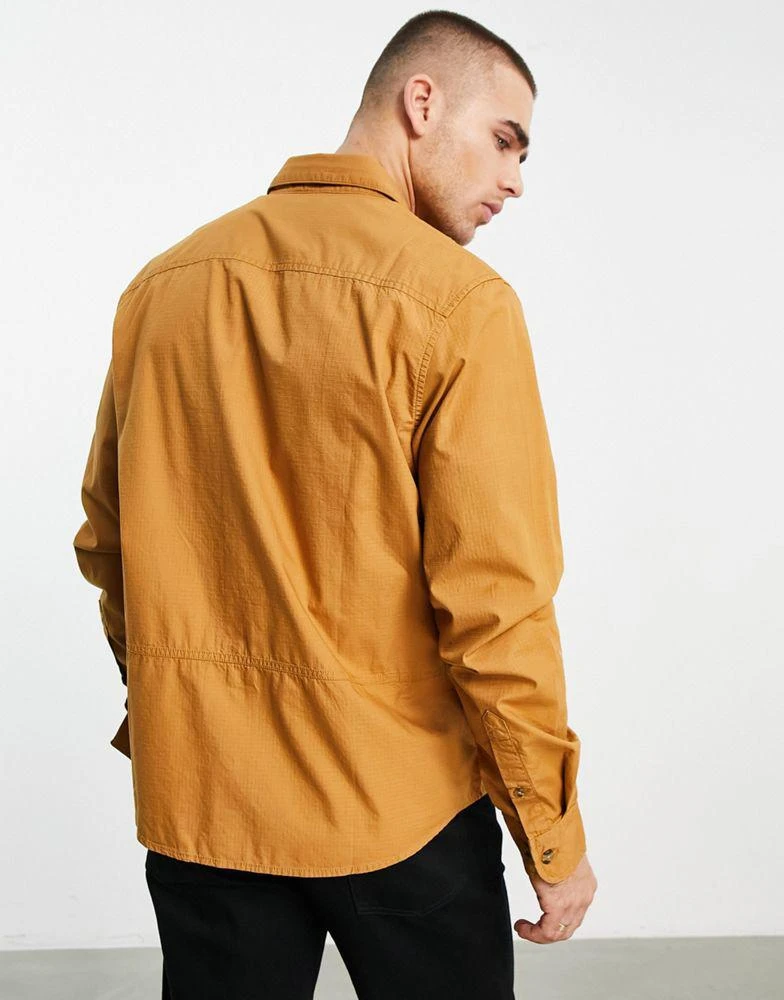 商品Timberland|Timberland Outdoor Heritage plaid shirt in brown ,价格¥416,第2张图片详细描述