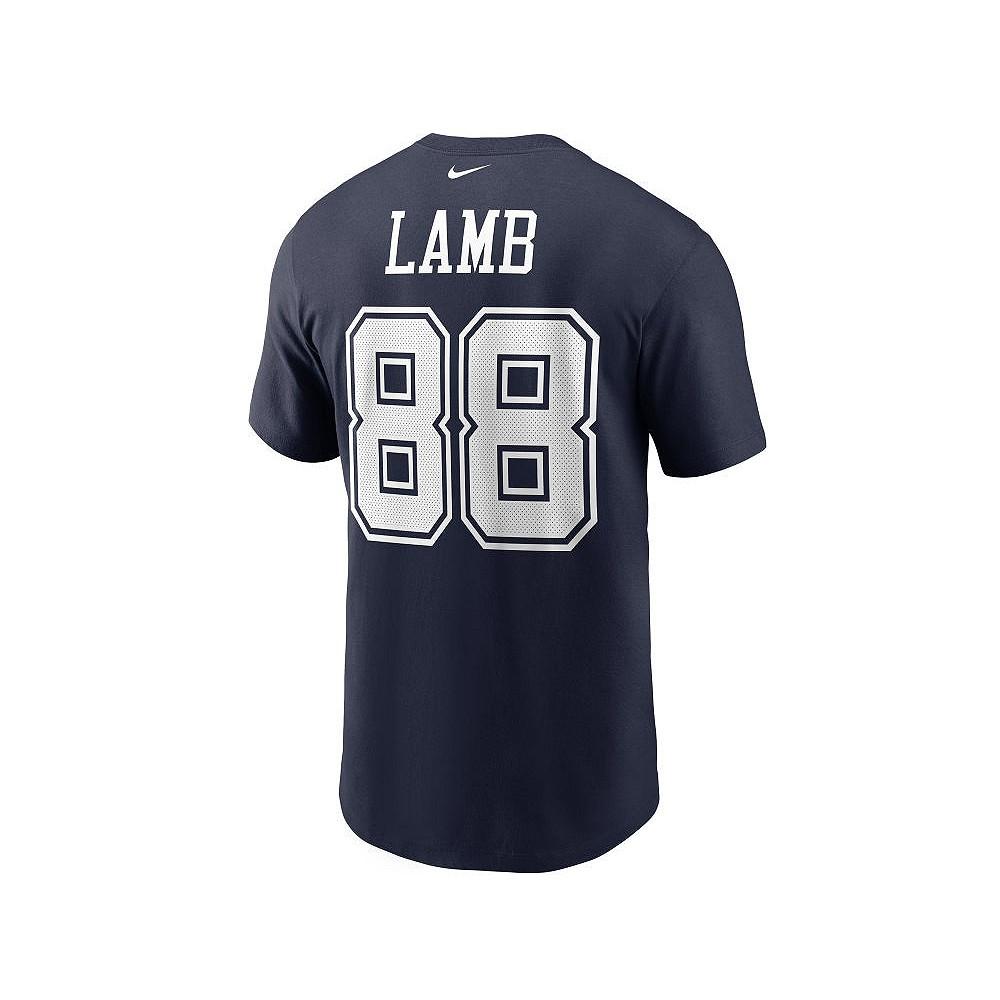 Dallas Cowboys Men's Pride Name and Number Wordmark 3.0 Player T-shirt Ceedee Lamb商品第1张图片规格展示
