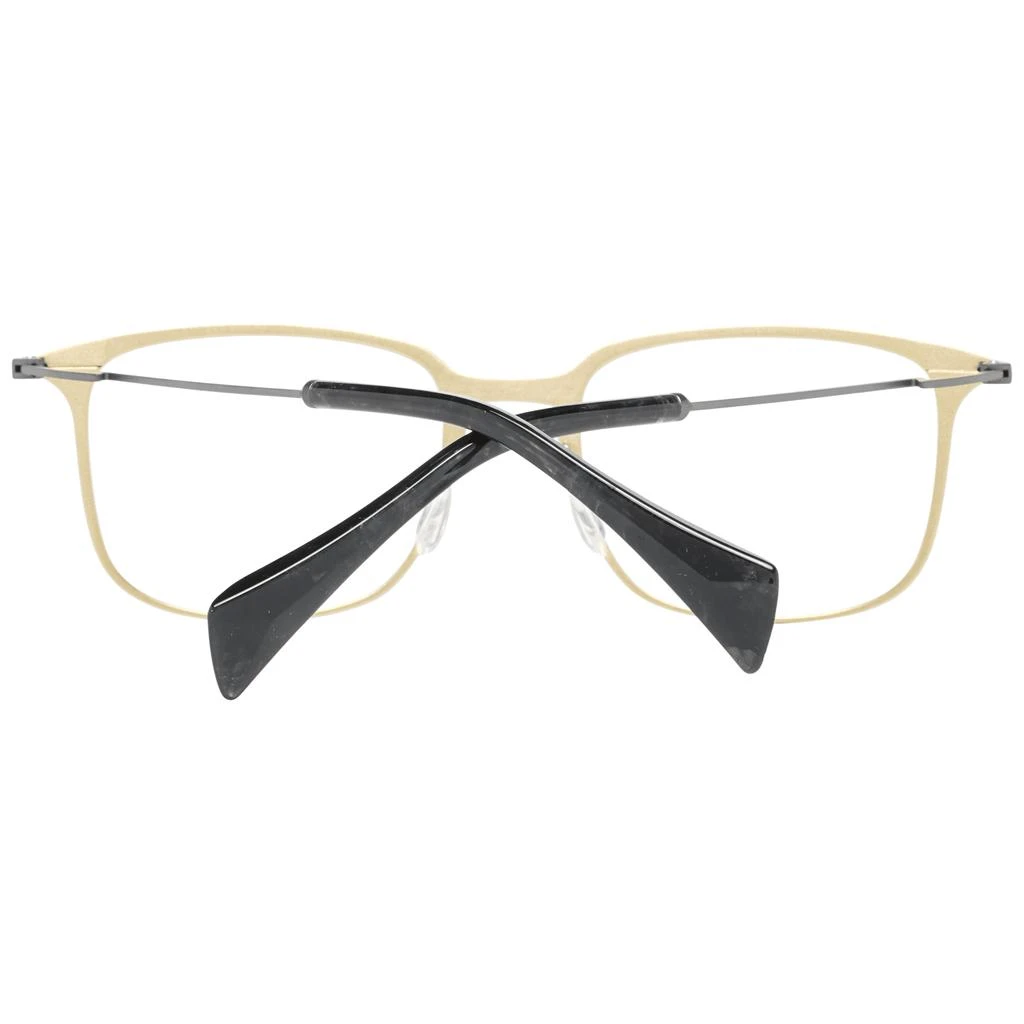 商品YOHJI YAMAMOTO|Yohji Yamamoto Gold  Optical Frames,价格¥615,第3张图片详细描述