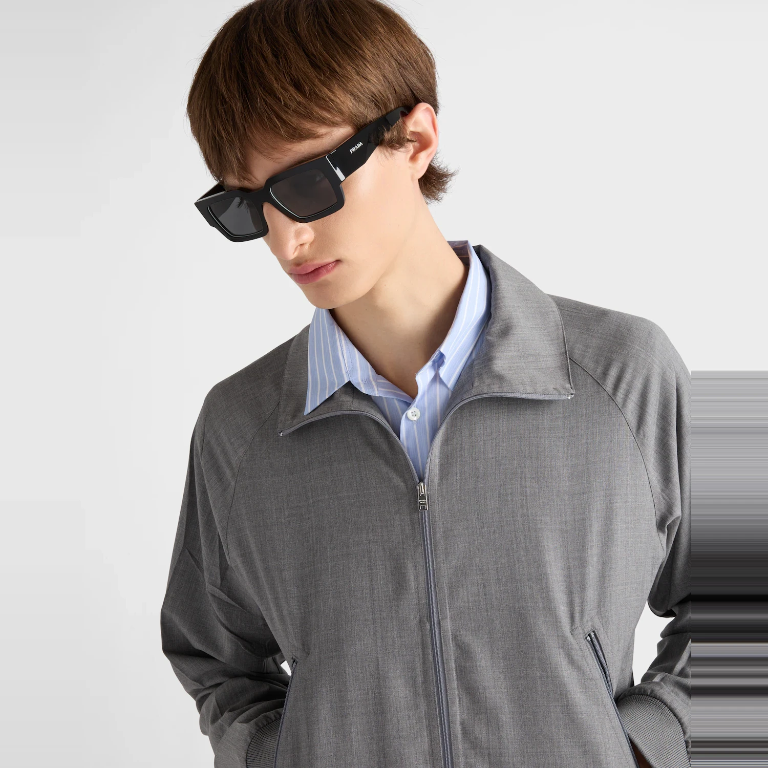 【预售】 普拉达 25春夏 男士 太阳眼镜 Lunettes de soleil Prada Symbole SPRB17_E16K_FE08Z_C_054  商品