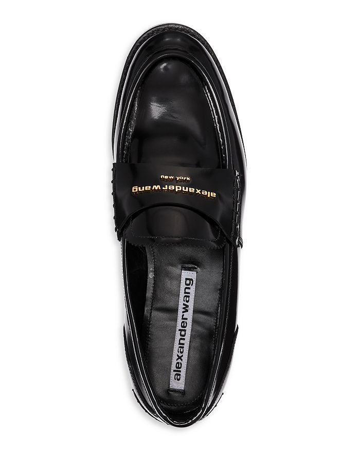 商品Alexander Wang|Women's Carter Logo Loafer Flats,价格¥3663,第5张图片详细描述