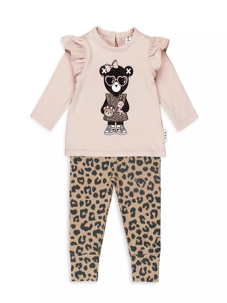 商品Huxbaby|Baby Girl's, Little Girl's & Girl's Hux Animal Print Leggings,价格¥180,第2张图片详细描述