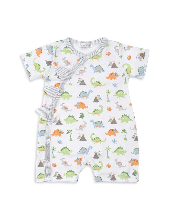 商品Kissy Kissy|Boys' Dino Print Short Sleeve Playsuit - Baby,价格¥98,第1张图片