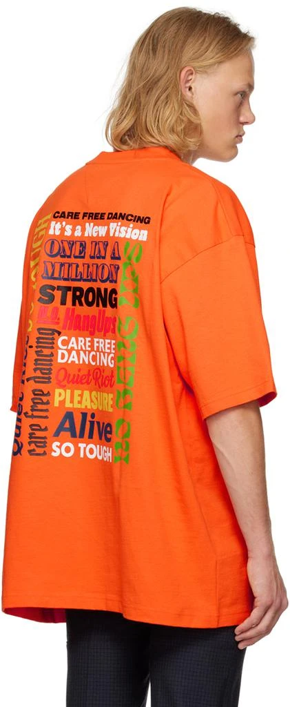 商品Tommy Jeans|Orange Oversized T-Shirt,价格¥348,第3张图片详细描述