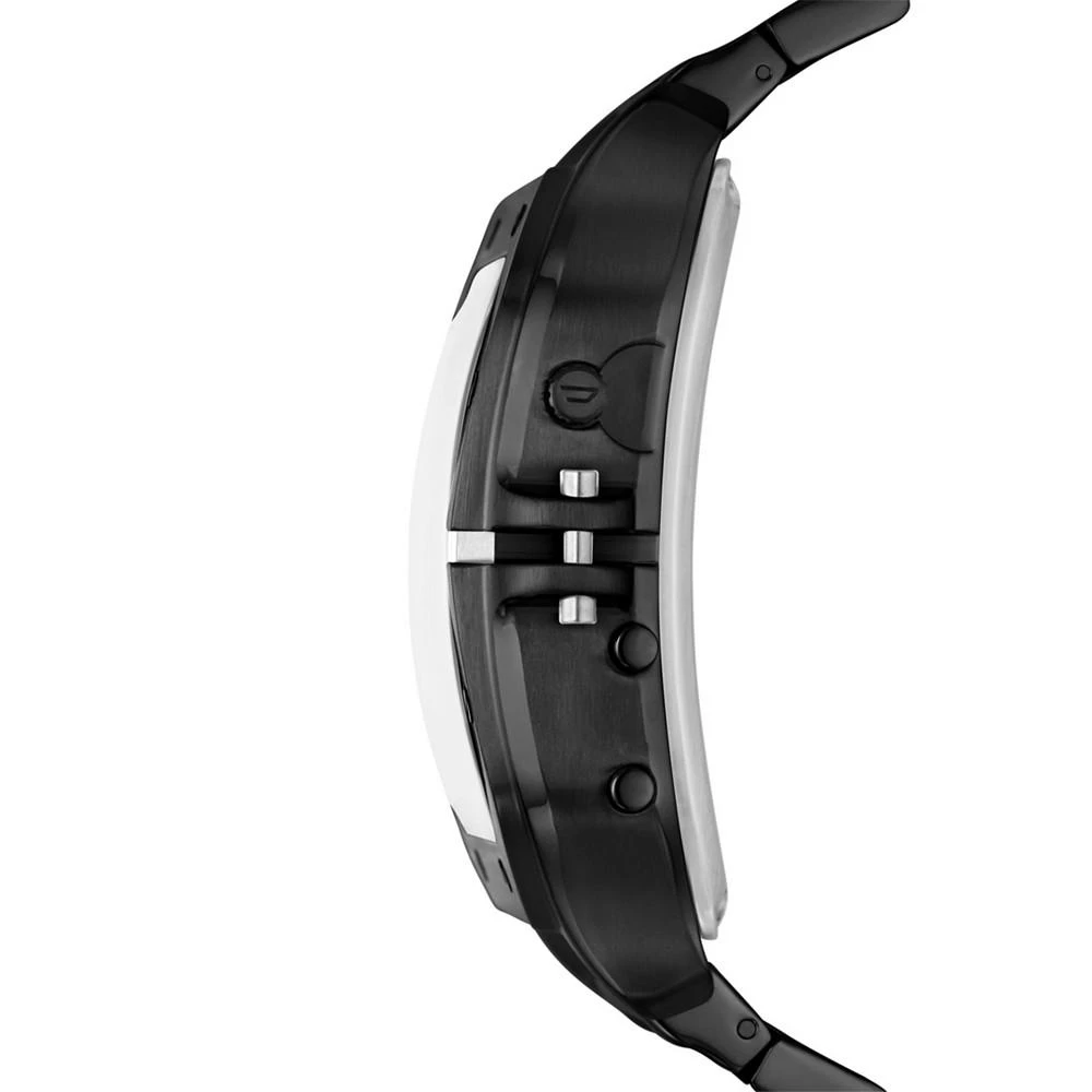 商品Diesel|Men's 2005 Ana-Digi Black-Tone Stainless Steel Watch 51mm,价格¥2372,第2张图片详细描述