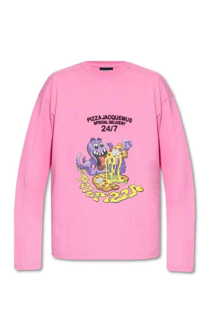 商品Jacquemus|Jacquemus Octopizza Long Sleeve T-Shirt,价格¥755,第1张图片