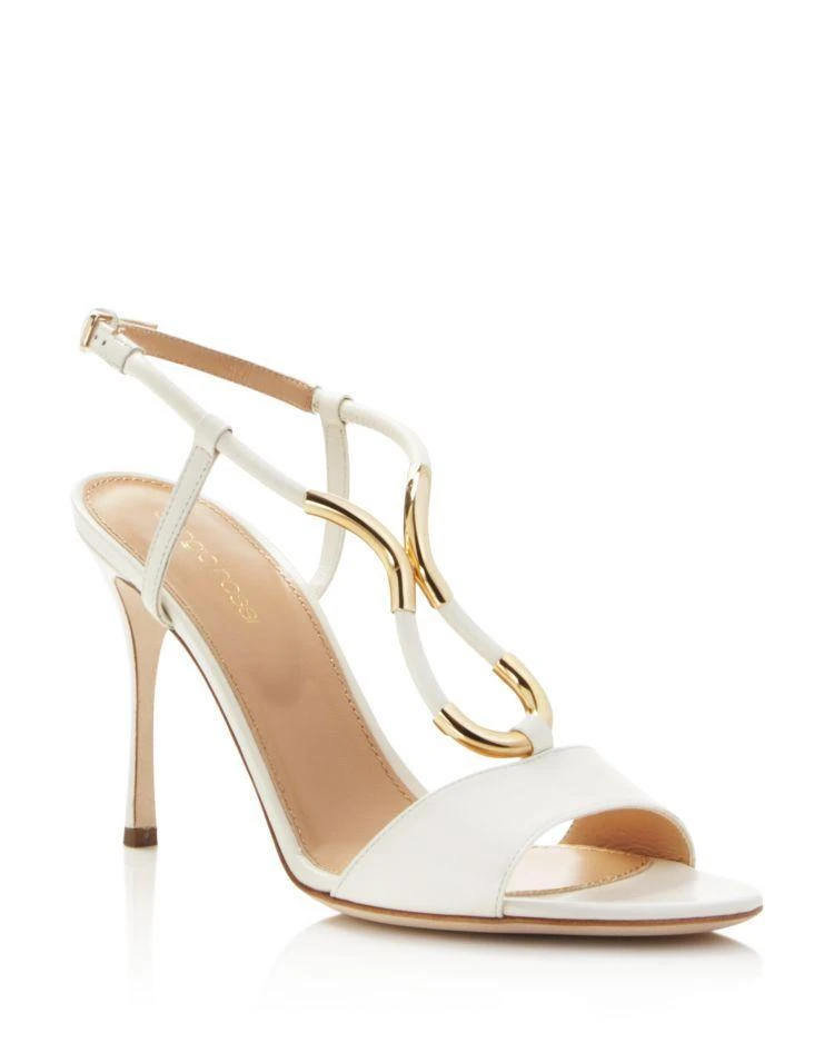 商品Sergio Rossi|Women's Twist High Heel Sandals,价格¥2974,第1张图片