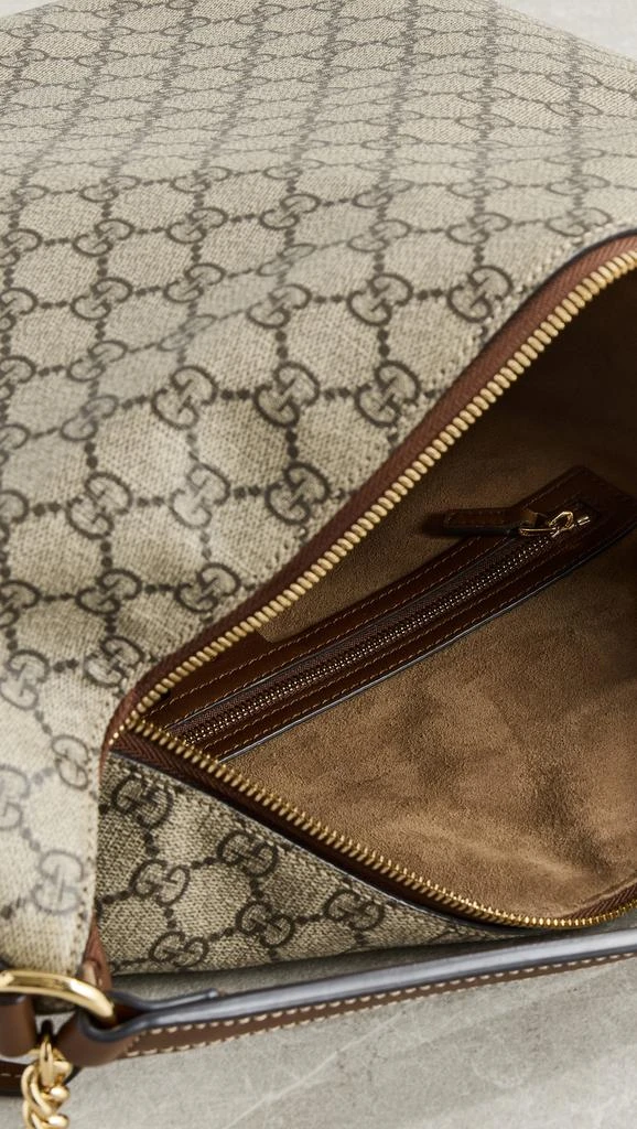 商品[二手商品] Shopbop Archive|Gucci Linea 2-Way Hobo Bag, GG Supreme Canvas,价格¥10385,第5张图片详细描述