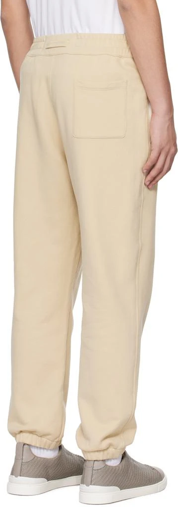 商品Zegna|Beige Bonded Sweatpants,价格¥4234,第3张图片详细描述