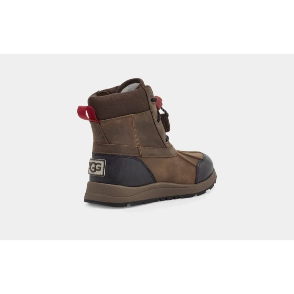 商品UGG|UGG Turlock Leather Weather Walnut  1112247K-WAL Pre-School,价格¥310,第4张图片详细描述