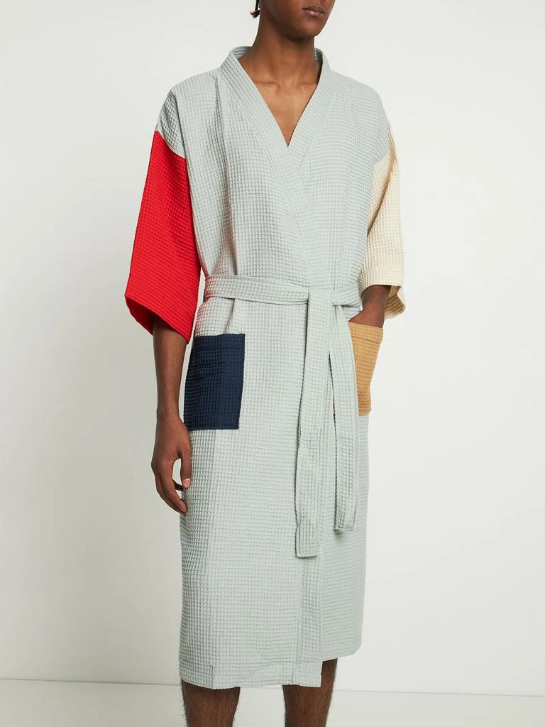 商品HAY|Waffle Cotton Blend Bathrobe,价格¥755,第2张图片详细描述