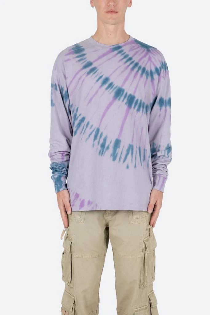 商品MNML|Cross Washed L/S Tee - Purple,价格¥168,第1张图片