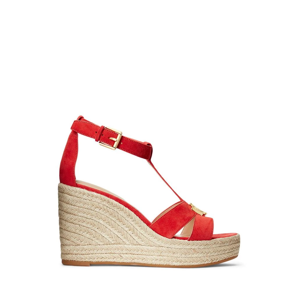商品Ralph Lauren|Hale Suede Sandal,价格¥714,第2张图片详细描述