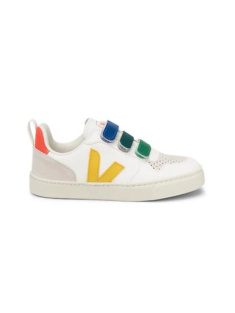 Baby's, Little Girl's & Girl's V-10 Logo Sneakers商品第3张图片规格展示