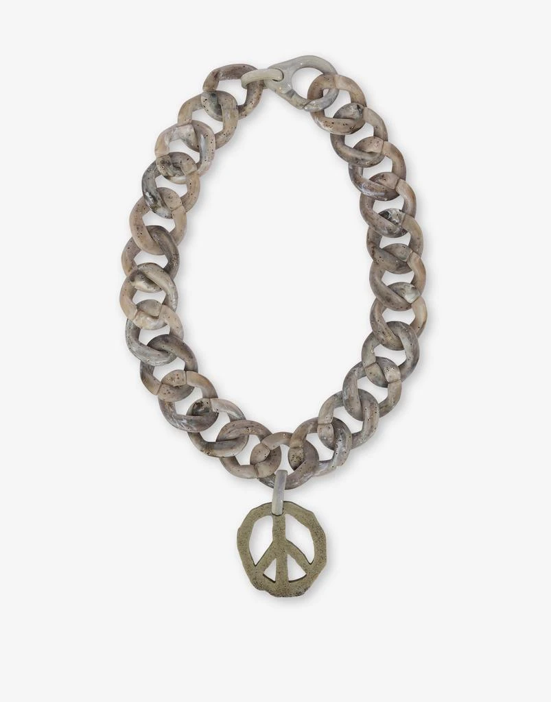 商品Moschino|Moschino X The Flintstones™ Peace Symbol Necklace,价格¥2066,第1张图片
