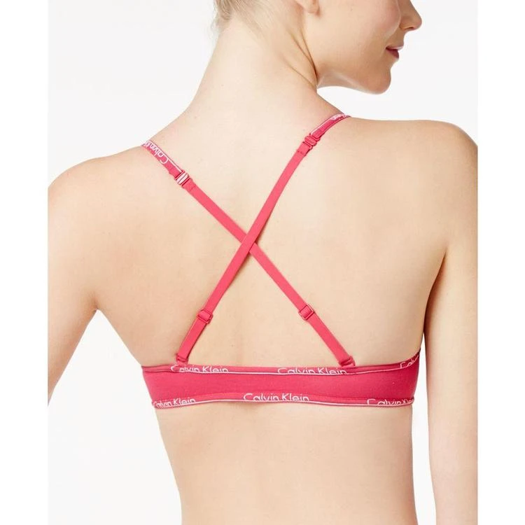 商品Calvin Klein|ID Cotton Triangle Bralette QF1752,价格¥47,第2张图片详细描述