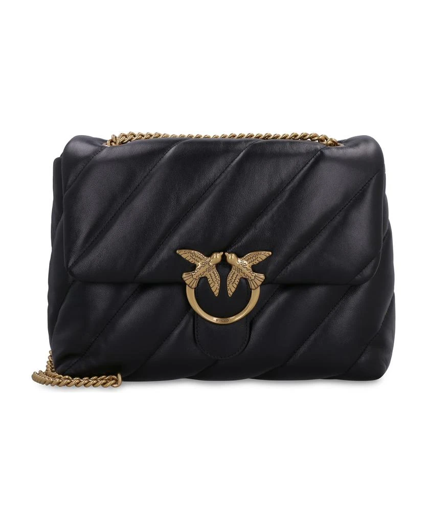 商品PINKO|Pinko Love Big Puff Quilted Leather Crossbody Bag,价格¥2983,第1张图片
