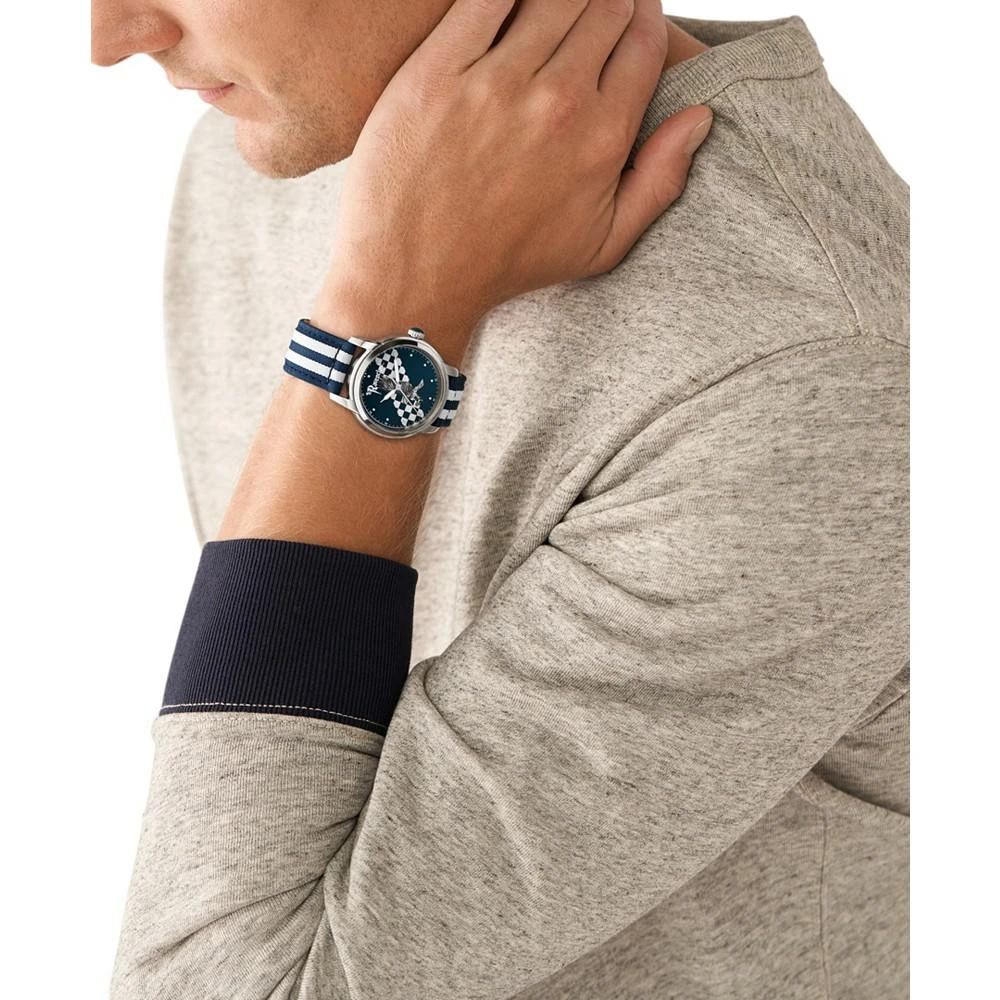 商品Fossil|Unisex Limited Edition Harry Potter Ravenclaw Blue White Nylon Strap Watch, 40mm,价格¥1094,第5张图片详细描述
