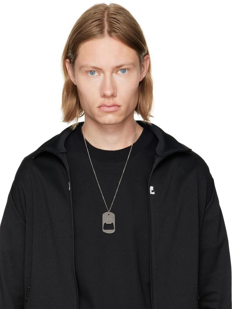 商品Courrèges|Silver Bottle Opener Necklace,价格¥379,第3张图片详细描述
