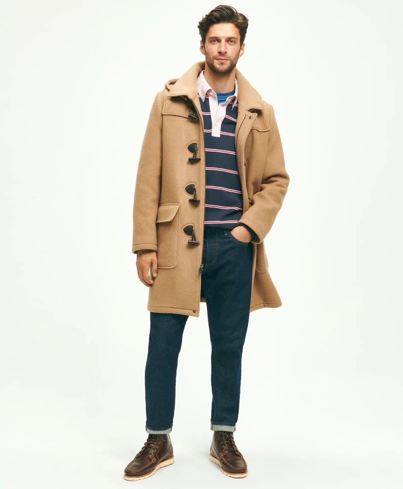 Brooks Brothers Wool Duffle Coat - Coats - Free Shipping