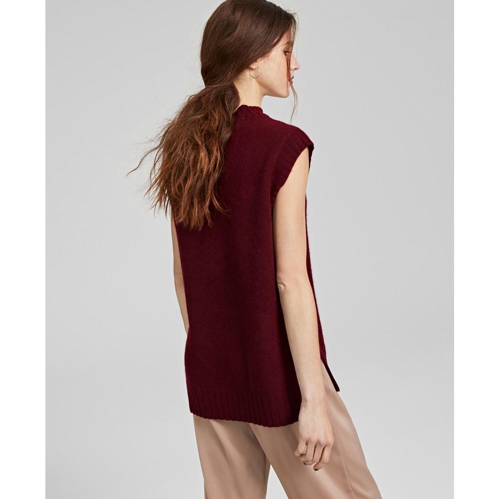 Women's 100% Cashmere Cable Tunic, Created for Macy's商品第2张图片规格展示