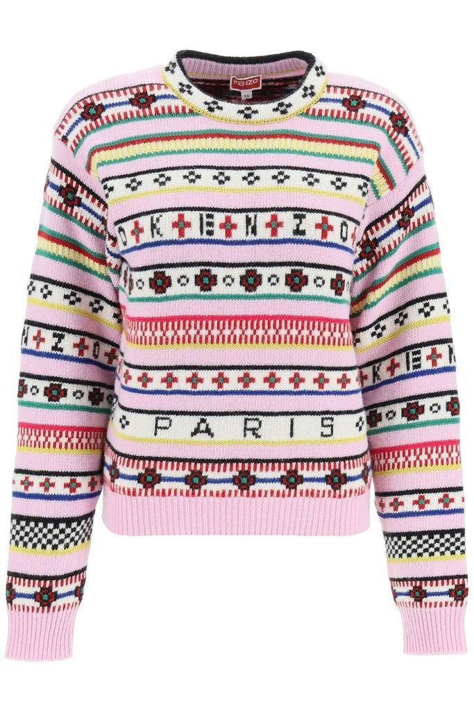 商品Kenzo|'FAIR ISLE' JACQUARD SWEATER,价格¥2556,第1张图片