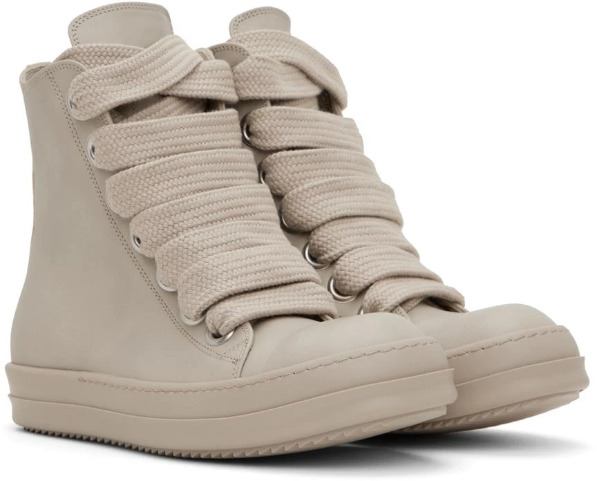 商品Rick Owens|Off-White Jumbo Laced Sneakers,价格¥5757,第4张图片详细描述