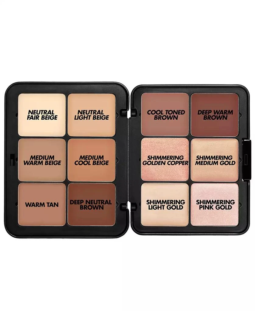 商品Make Up For Ever|HD Skin Cream Contour & Highlight Sculpting Palette,价格¥659,第3张图片详细描述