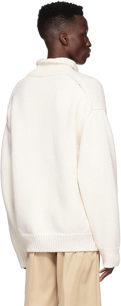 商品We11done|Off-White Wool Sweater,价格¥3578,第5张图片详细描述