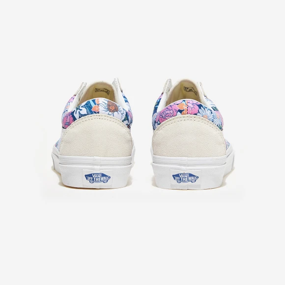 【Brilliant|包邮包税】万斯 OLD SKOOL 女生  运动鞋 帆布鞋  VN0A5KRFB0G (RETRO FLORAL) MULTI/TRUE WHITE 商品