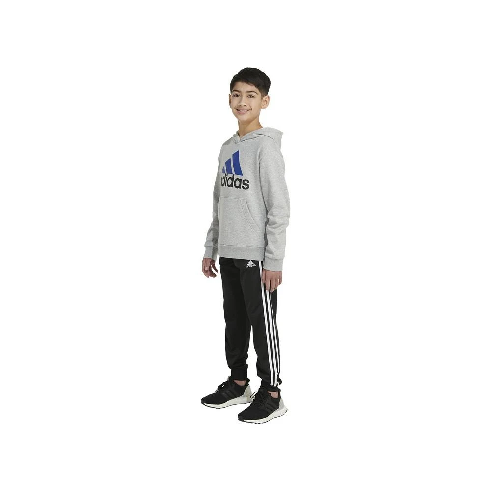 商品Adidas|Little Boys Long Sleeve Essential Heather Fleece Hoodie,价格¥258,第4张图片详细描述