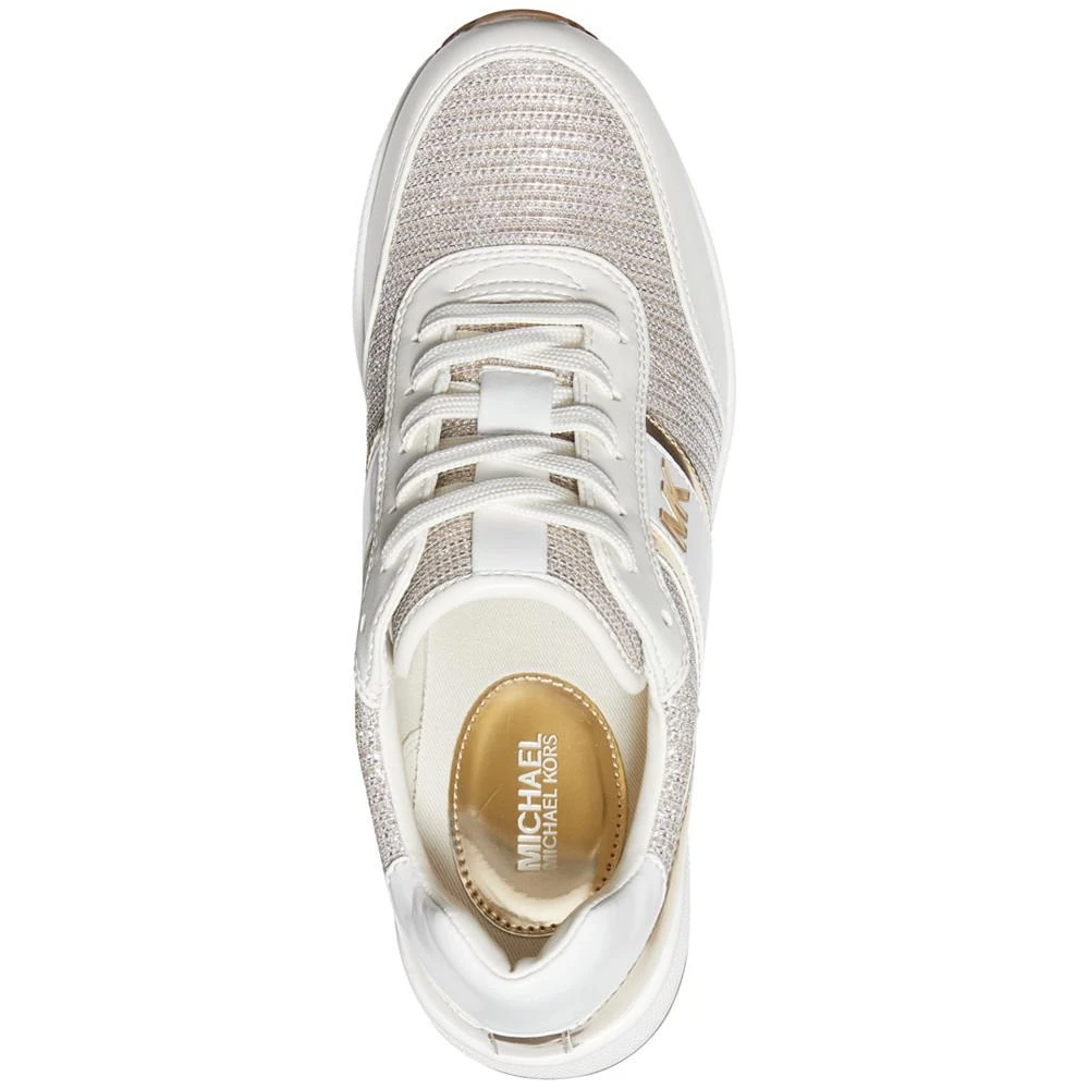 商品Michael Kors|Women's Mabel Trainer Lace-Up Logo Sneakers,价格¥727,第3张图片详细描述