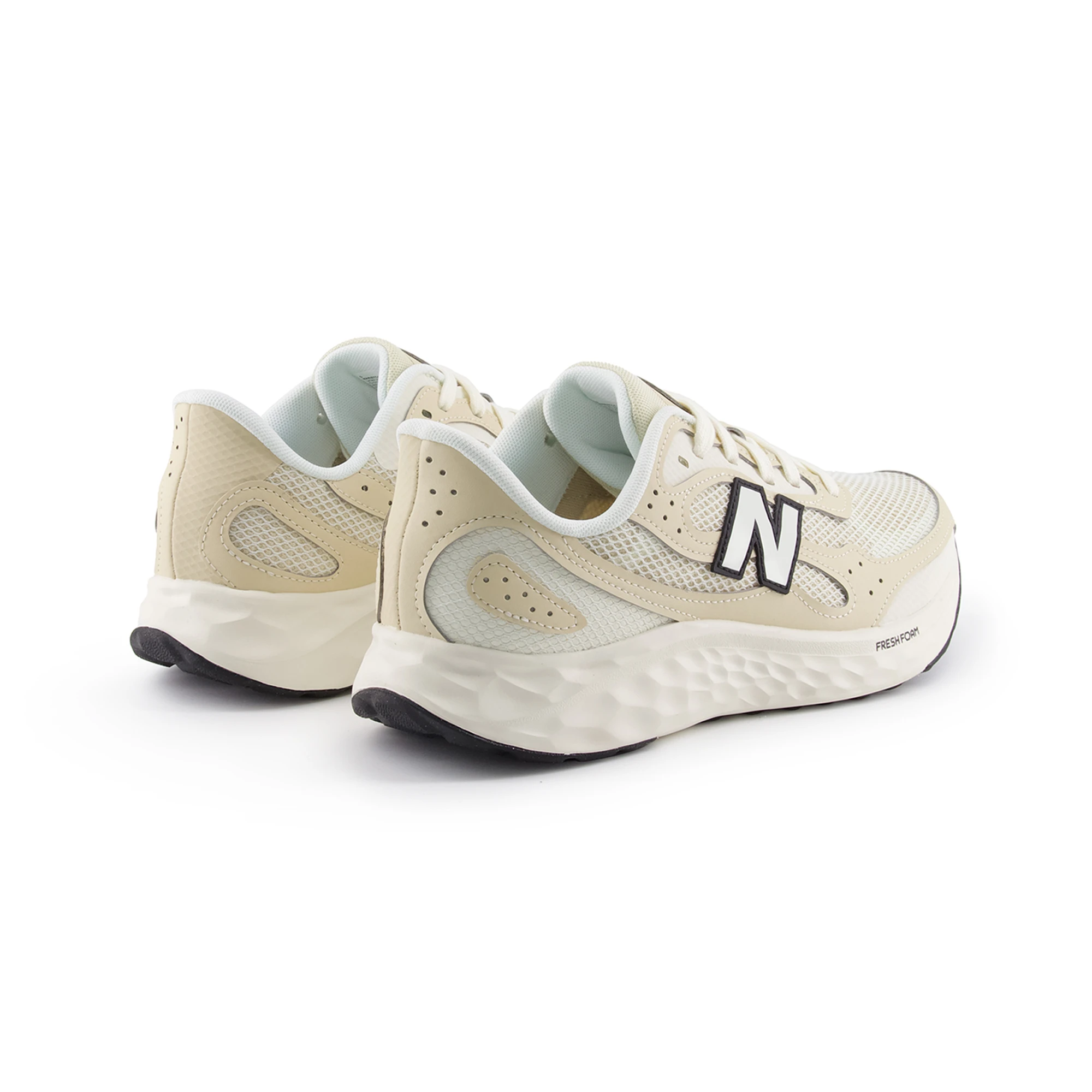 商品[国内直发] New Balance|NB Fresh Foam Arishi v4 舒适百搭防滑耐磨 低帮 休闲跑步鞋 男款 米白,价格¥602,第5张图片详细描述