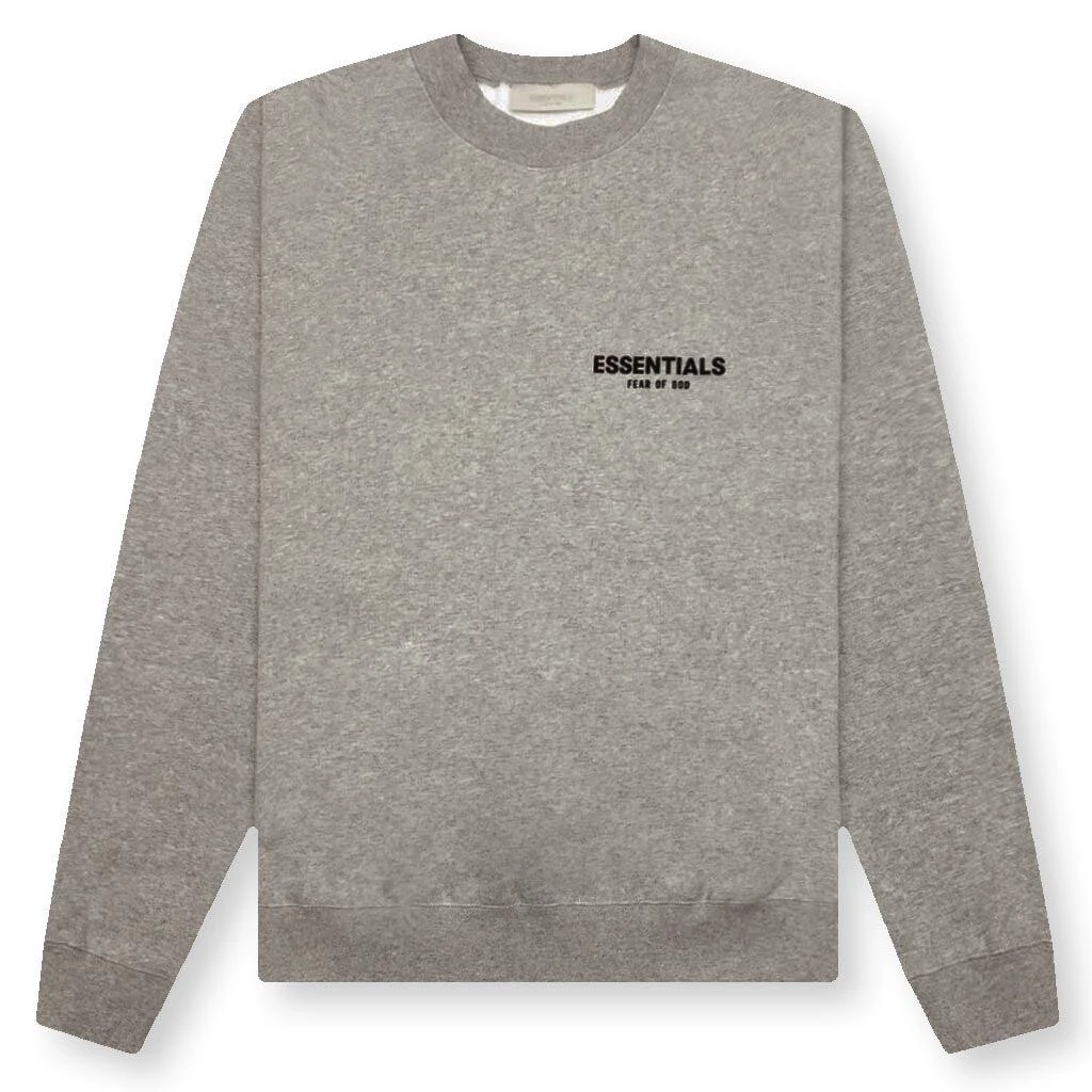 商品Essentials|Core Crewneck - Dark Oatmeal,价格¥608,第1张图片