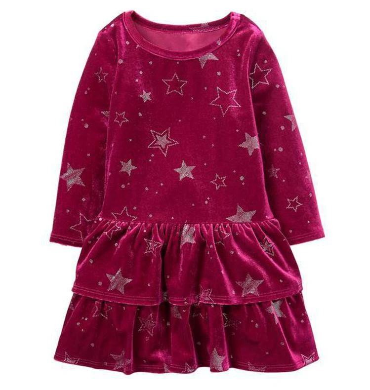 商品Gymboree|Star Velour Dress,价格¥52,第1张图片