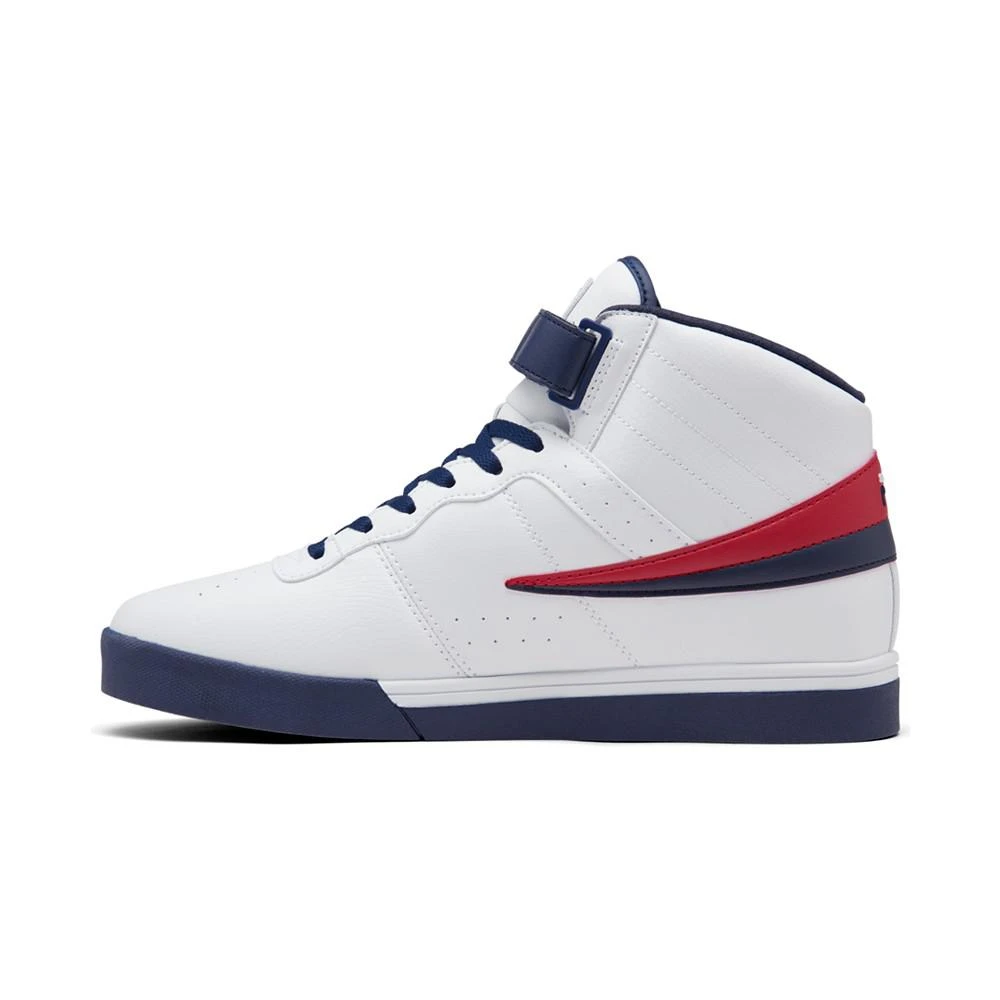 商品Fila|Men's Vulc 13 Mid Plus Casual Sneakers from Finish Line,价格¥188,第3张图片详细描述