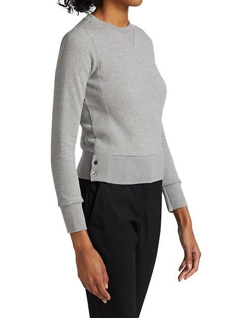 商品Thom Browne|Slim Cotton Crewneck Sweatshirt,价格¥4840,第5张图片详细描述