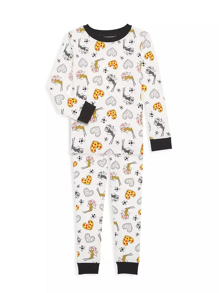 商品PiccoliNY|Baby's, Little Kid's &amp; Kid's 2-Piece Lo Mein x Pizza Lounge Set,价格¥180,第1张图片