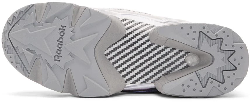 商品Vetements|Grey Reebok Edition Reflective Instapump Fury Sneakers,价格¥2160,第3张图片详细描述