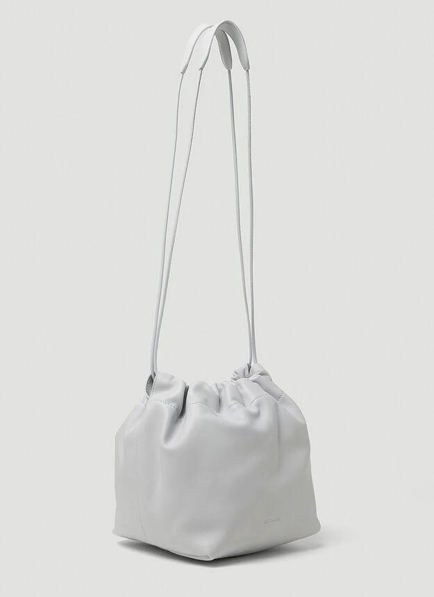 商品Jil Sander|Dumpling Shoulder Bag in White,价格¥2947,第2张图片详细描述