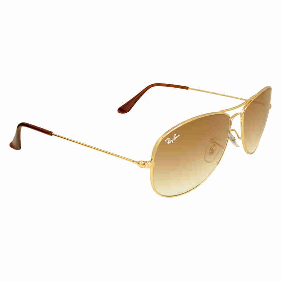 Ray-Ban Pilot Gold-Tone Metal Frame Sunglasses RB3362 001/51 59-14商品第2张图片规格展示