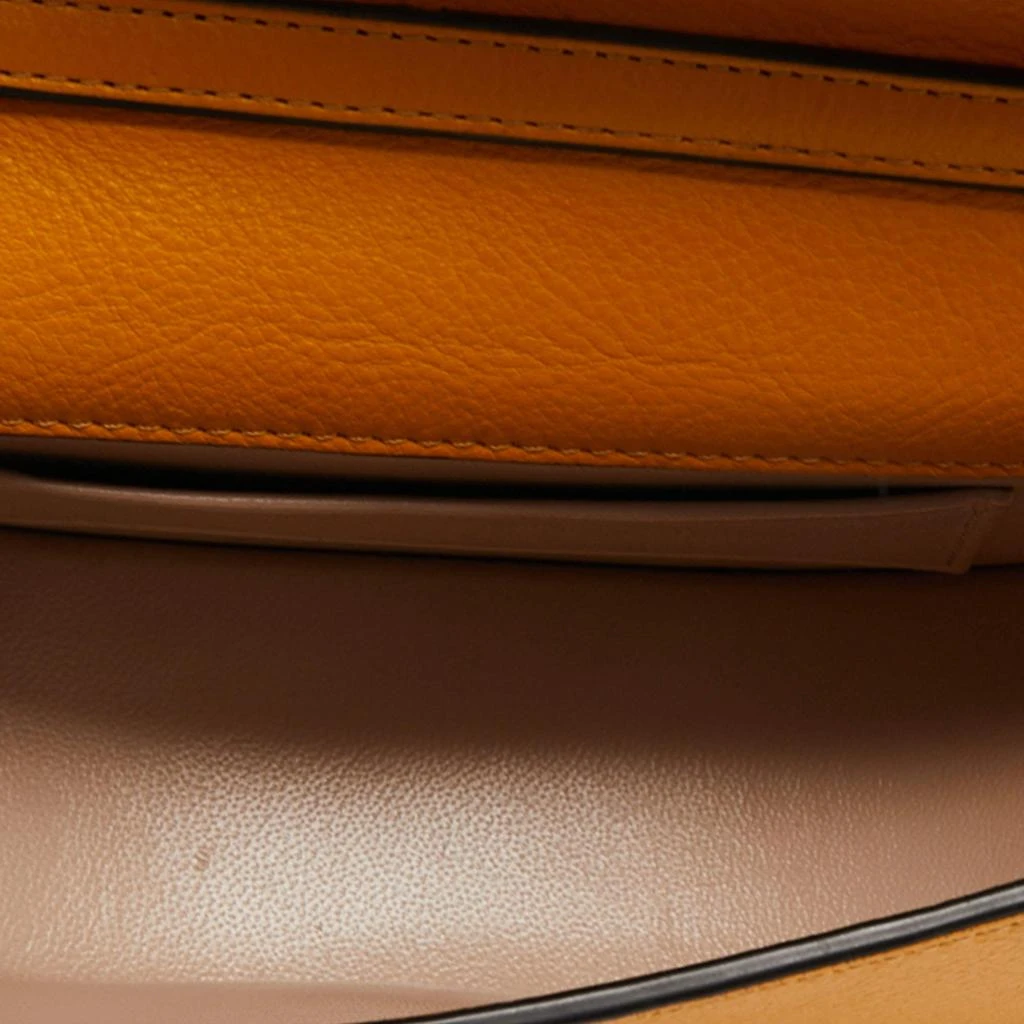 Chloe Mustard Yellow Leather Nile Bracelet Minaudière Crossbody Bag 商品