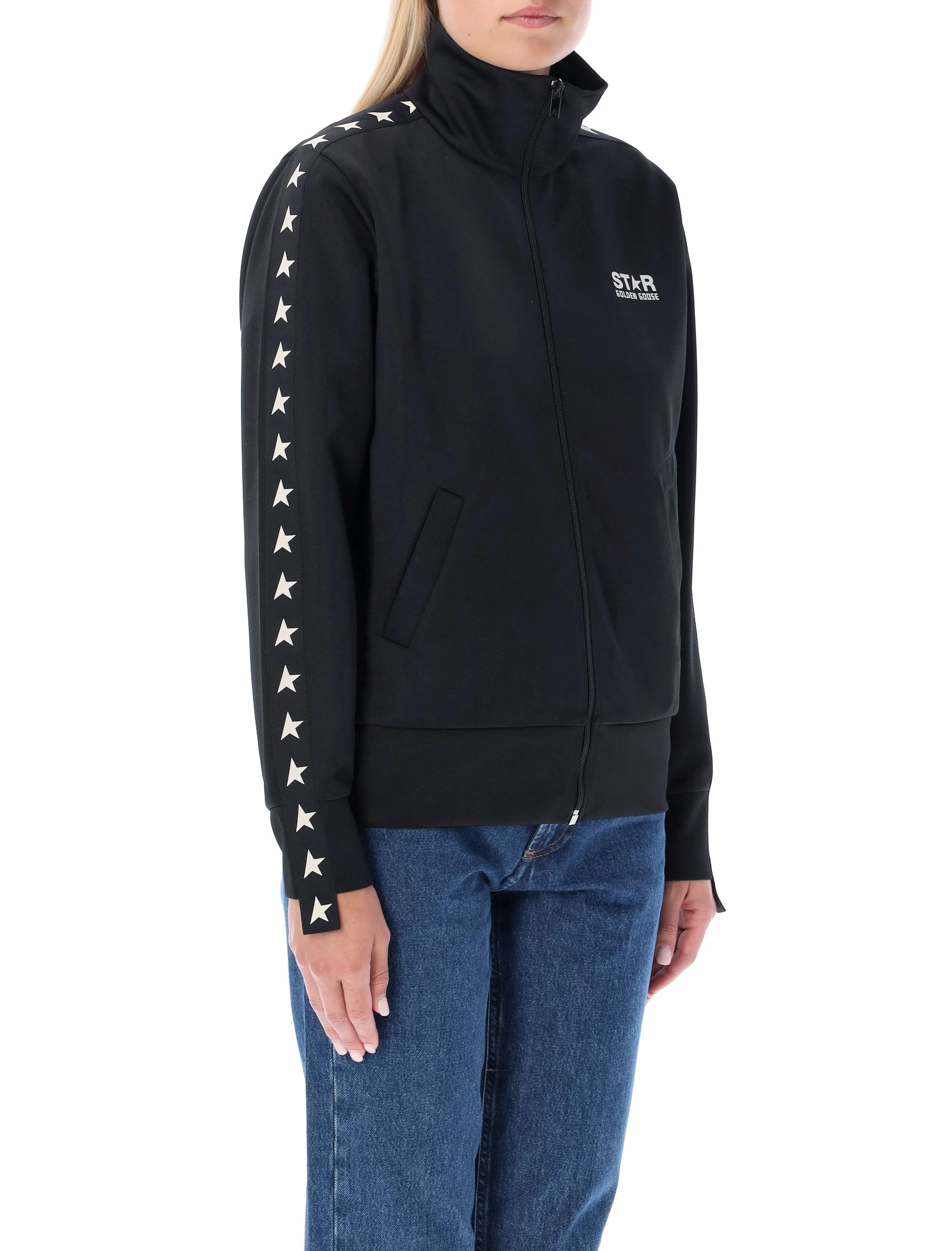 商品【商品预售7天】 Golden Goose|Golden Goose 女士卫衣 22AGWP00875P00052080203 黑色,价格¥764,第3张图片详细描述